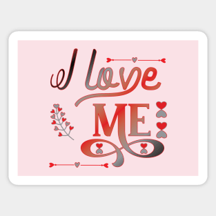 I Love Me Sticker